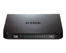 D-Link Switch 24 Puertos 10/100/1Gbit DLinkGO