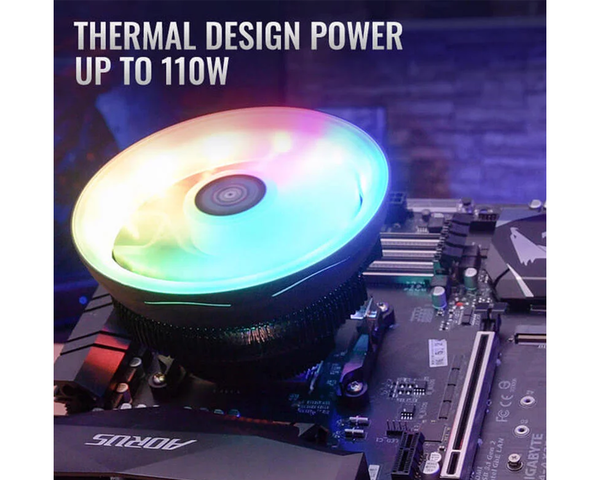 AeroCool Core Plus ARGB CPU Ventilador 120mm