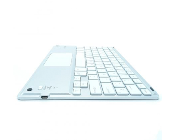 Subblim Smart Backlit Teclado Bluetooth con Touchpad Plata 