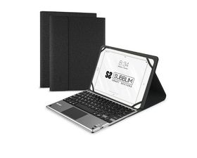 Subblim Funda con Teclado Keytab Pro Bluetooth + Touchpad para Tablet 10.1" Negro
