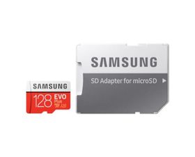 Samsung MicroSDXC 128GB EVo Plus Clase 10+ Adpatador