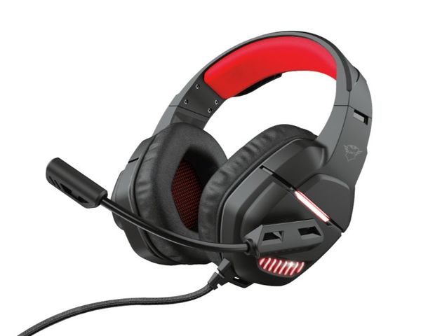 Trust GXT 448 Nixxo Auriculares Gaming LED Negros