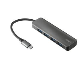 Trust Halyx Hub USB-C 3.2 a 4 x USB-A Negro