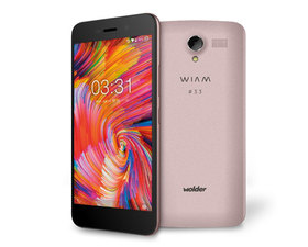 Smartphone Wolder Wiam 33 | 5.5" QUADCORE 16GB 1GB 8MP/13MP 2900MAH ANDROID 6.0 DUAL SIM 4G Rosa