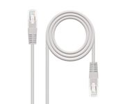 Nanocable Cable de Red RJ45 Cat. 6 UTP AWG24 1.5 Metro Gris