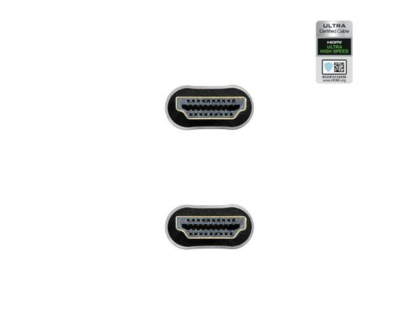 Nanocable HDMI V2.1 Ultra High Speed Tipo A Macho 2m Negro