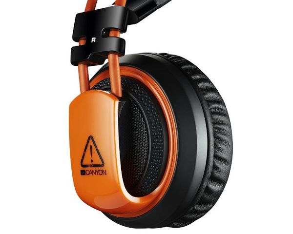 Canyon Corax GH-5A Auriculares Gaming de Diadema Naranja/Negro