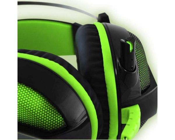 Droxio Hadlok Auriculares Gaming LED Negro/Verde