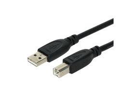 3Go Cable USB 2.0 para Impresora 1.8m Negro