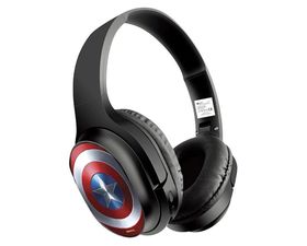 Auriculares Inalámbricos con Micrófono Capitán América Rojo