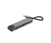 LINQ LQ48015 Pro 6 Puertos USB-C Gris