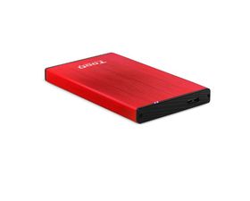 TooQ TQE-2527 Carcasa USB 3.0 para Discos Duros 2.5" SATA 3 Roja