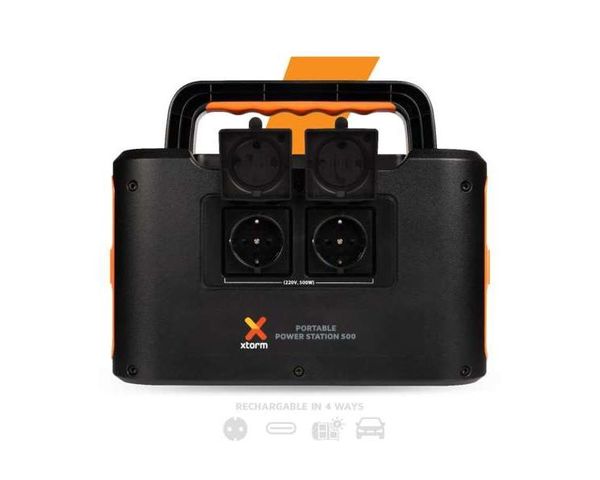 Xtorm XP-500  Generador Eléctrico 500W 192000 mAh Negro/Naranja