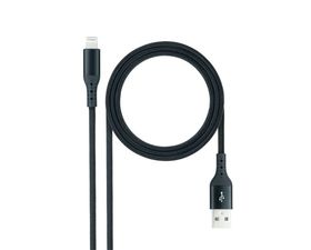 Nanocable Cable Lightning a USB-A 2.0 1m Negro