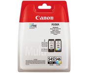 Canon PG545 + CL546 Cartucho de Tinta Negro y Tricolor