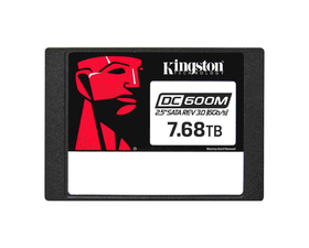 Kingston DC600M 2.5” SSD 7.68 TB Uso Mixto Enterprise SATA 3.0