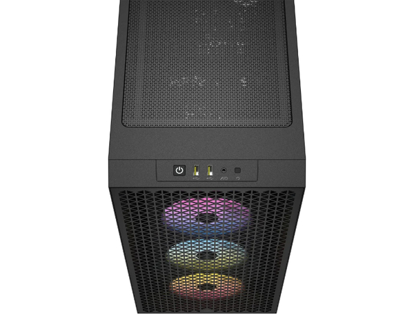 Corsair 3000D RGB AIRFLOW Cristal Templado USB 3.2 Negro