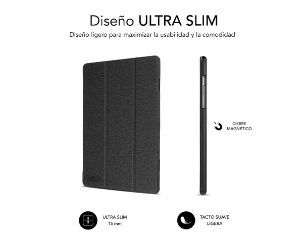 Subblim Funda para Tablet Samsung Galaxy Tab A9+ de 8,7" Negro