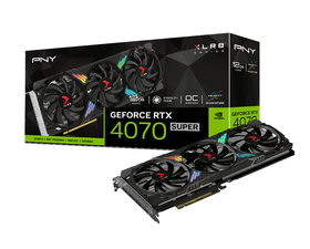 PNY GeForce RTX 4070 SUPER 12GB XLR8 Gaming VERTO GDDR6X