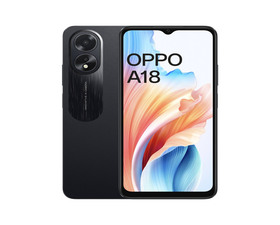 OPPO A18 6.5" 4/128GB Negro Libre