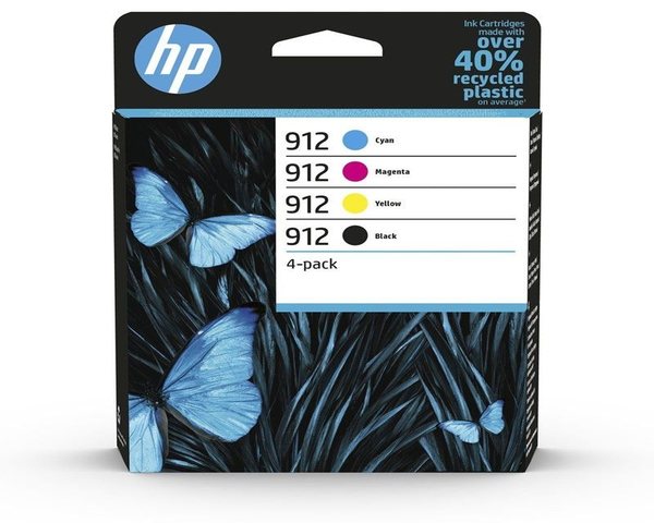 HP Nº912 Cartuchos de Tinta Multipack Negro/Cian/Magenta/Amarillo