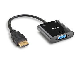 NGS Chamaleon Adaptador HDMI a SVGA/ Audio FullHD con Cable de Alimentación