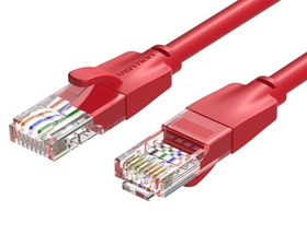 Vention IBERH Cable de Red RJ45 UTP CAT6 AWG26 2m Rojo