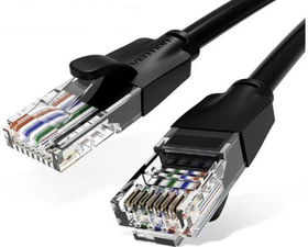 Vention IBEBN Cable de Red RJ45 UTP CAT6 AWG26 15m Negro