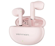 Vention ELF 06 NBKP0 Auriculares Bluetooth con Estuche de Carga y Autonomía de 6h Rosa
