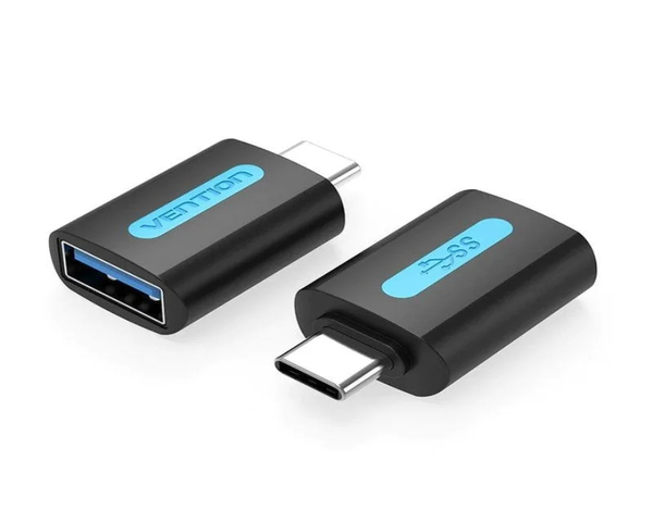 Vention CDUB0 Adaptador USB-C Macho a USB-A Hembra Negro