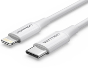Vention LAJWF Cable USB 2.0 Tipo-C Macho a Lightning Macho 1m Blanco