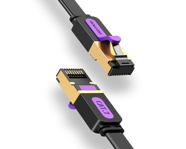 Vention ICABF Cable de Red RJ45 Cat 7 1m Negro