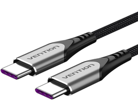 Vention TAEHF Cable USB-C 2.0 5A a USB-C Macho 100W 1m Gris