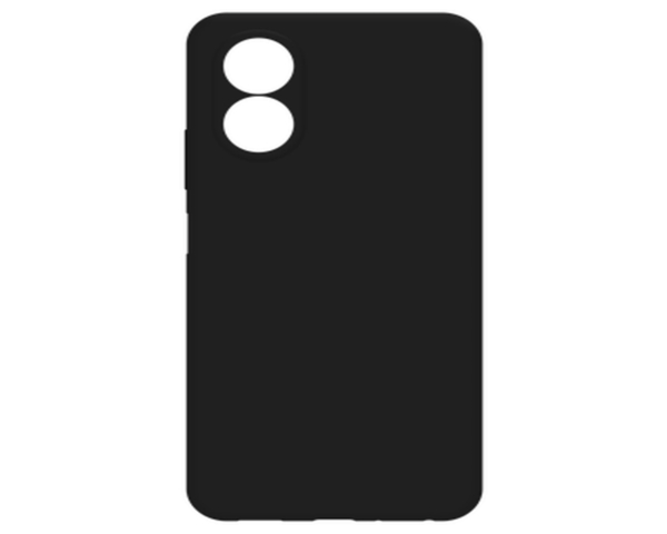 Just in Case Funda Silicona para Oppo A38/A18 Negro