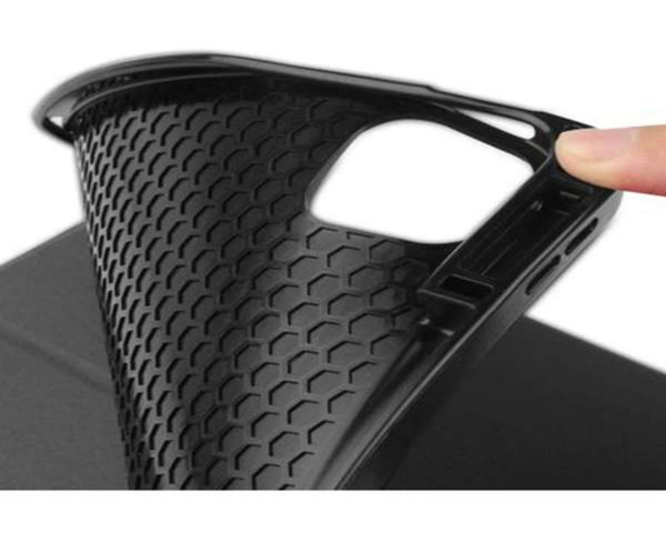 Just in Case Smart TriFold Funda Tablet iPad Pro 12.9" 2022/2021 Negro