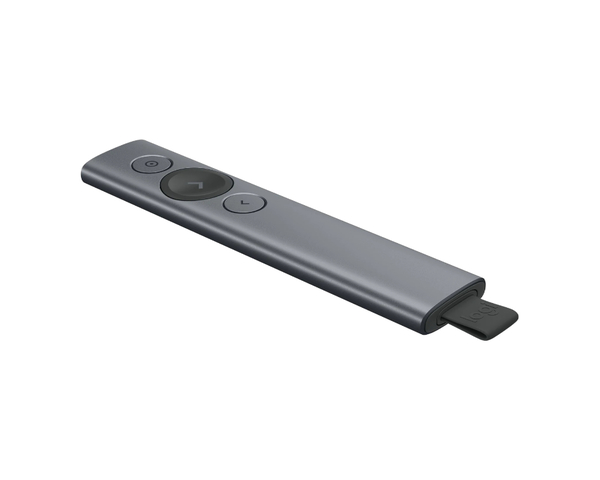 Logitech Spotlight Presentador Inalámbrico USB/Bluetooth Gris