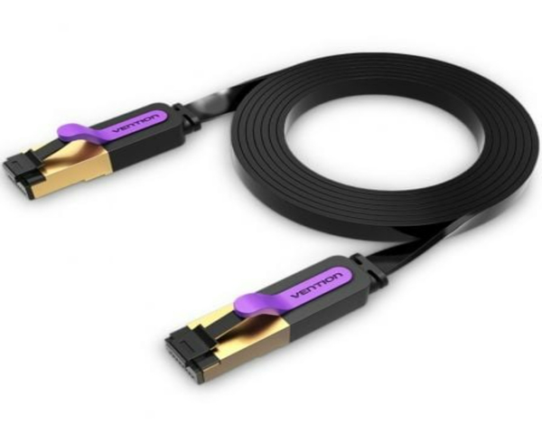 Vention ICABI Cable de Red RJ45 Cat.7 STP 3m Negro