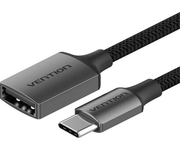 Vention CCWHB Conversor USB-C Macho a USB-A Hembra 15cm Gris