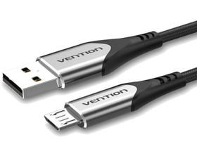 Vention COAHF Cable USB 2.0 a MicroUSB Macho 1m Gris