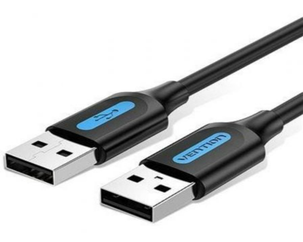 Vention COJBH Cable USB-A Macho a USB-A Macho 2m Negro