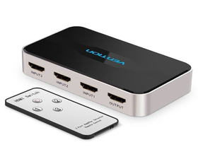 Vention AFFH0 Duplicador 4xHDMI Negro