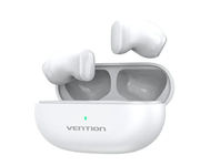 Vention Tiny T12 NBLW0 Auriculares Bluetooth con Estuche de Carga y Autonomía de 6h Blancos