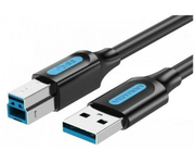 Vention COOBF Cable USB-B Macho a USB-A Macho 1m Negro