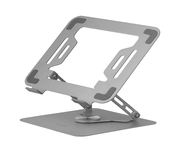Soporte Sobremesa Mars Gaming para Portátil/Tablet Giratorio Acero