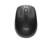 Logitech M190 Ratón Óptico Inalámbrico Full Size 1000DPI Gris