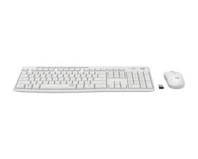 Logitech MK295 Combo Teclado + Ratón Inalámbricos USB Silent Blanco