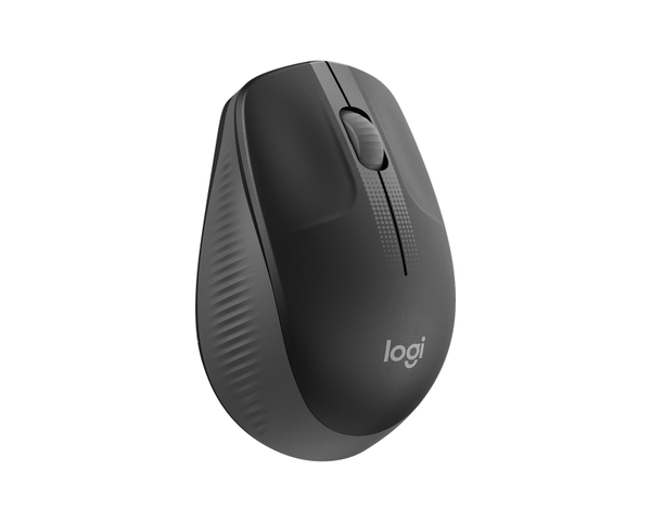 Logitech M190 Ratón Óptico Inalámbrico Full Size 1000DPI Gris