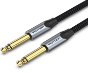 Vention Cable Audio Estéreo Jack 6.5 Macho a Jack 6.5 Macho 1.5M Gris
