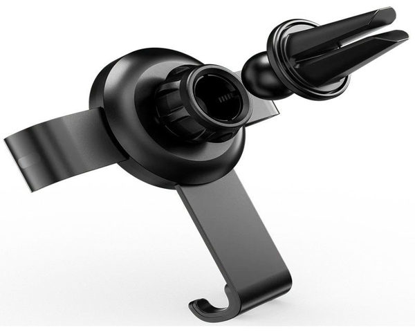 Vention Soporte Coche con Pinza Smartphone Negro