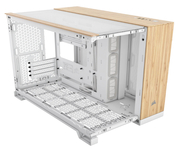 Corsair 2500X Caja MicroATX Dual Blanco Madera Bambú